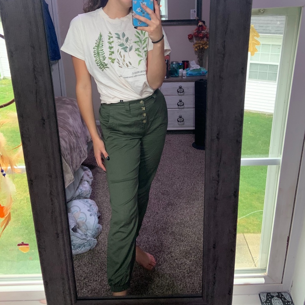 Vainilla Star Green Joggers